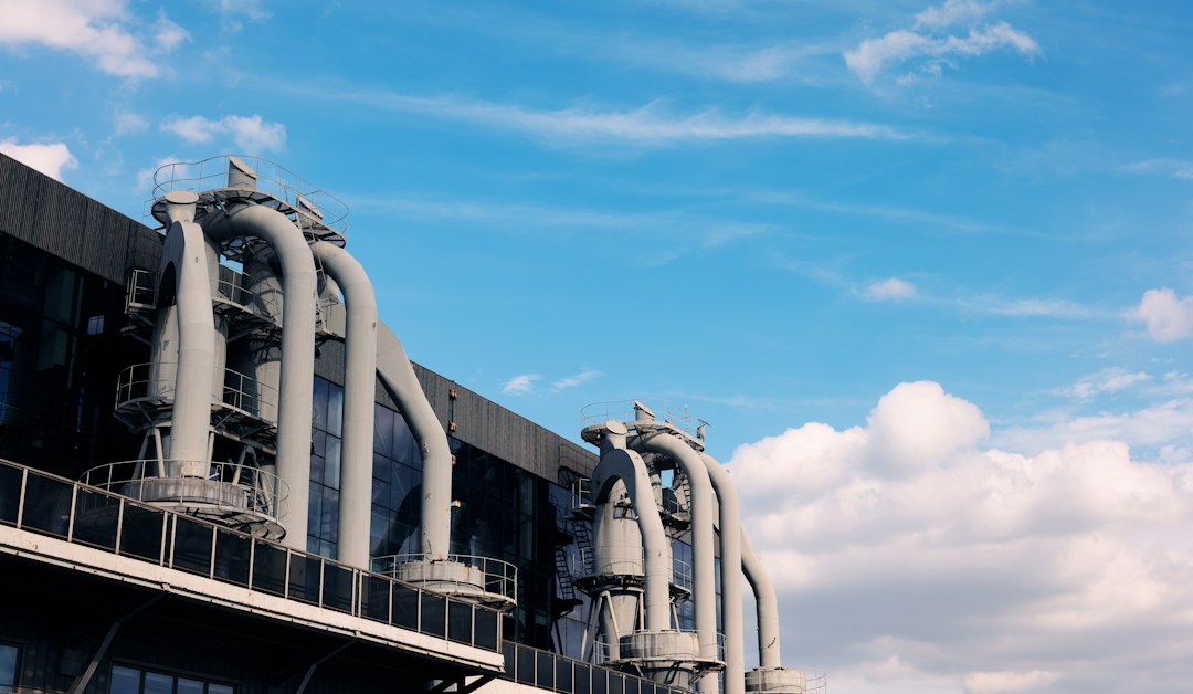 Biomass processing industrial plant